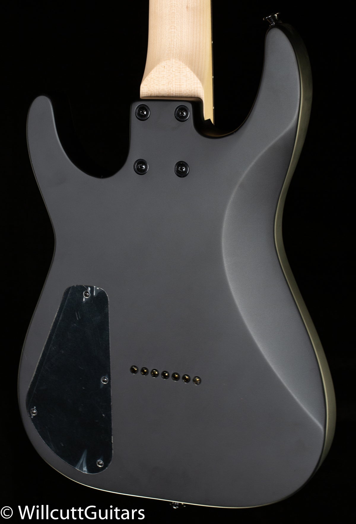 Jackson JS Series Dinky Arch Top JS22-7 DKA HT, Amaranth Fingerboard, Satin Black (176)