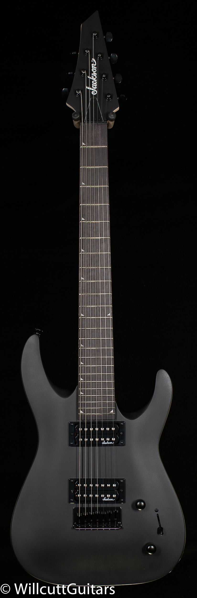 Jackson JS Series Dinky Arch Top JS22-7 DKA HT Amaranth Fingerboard Satin Black (263)