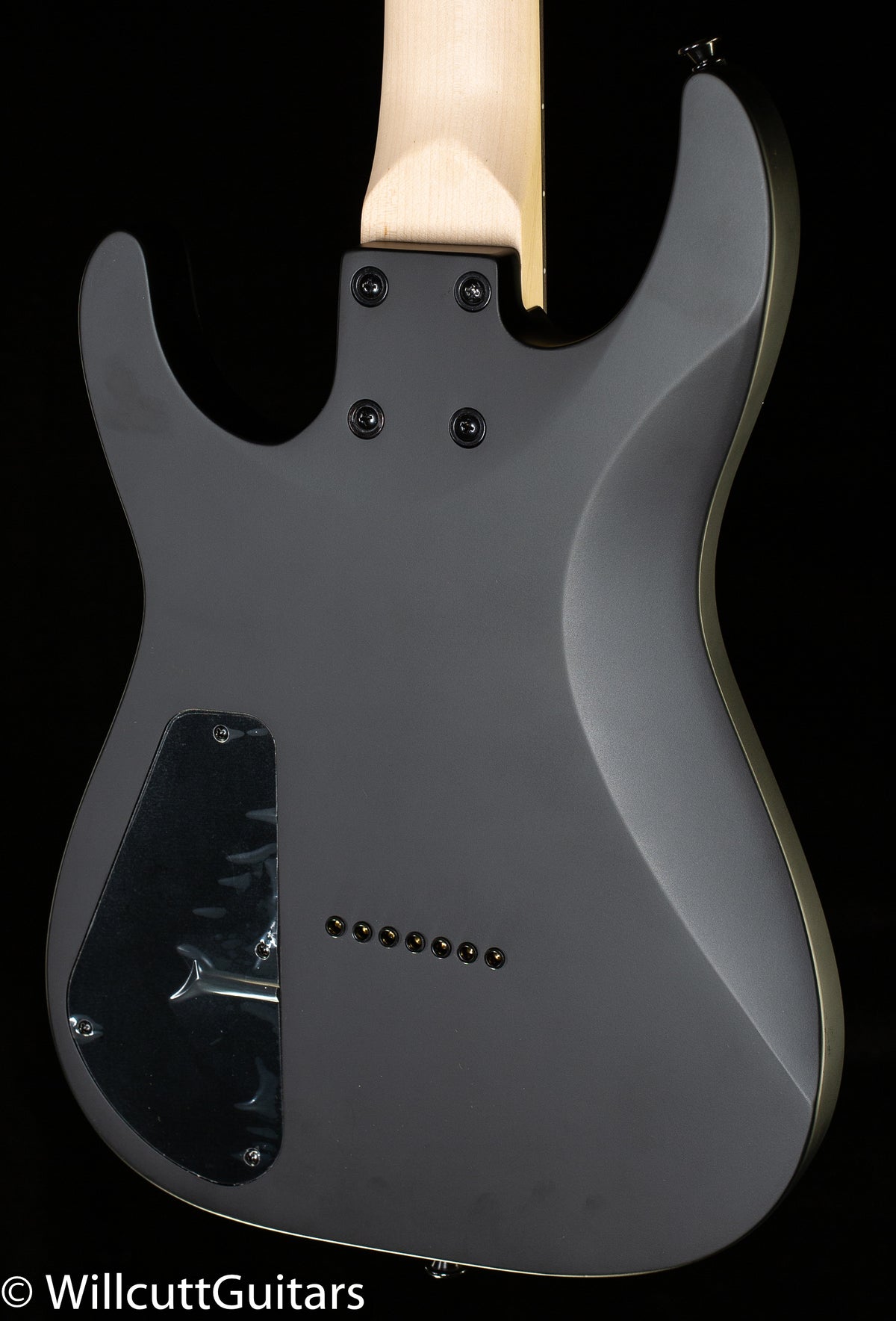 Jackson JS Series Dinky Arch Top JS22-7 DKA HT Amaranth Fingerboard Satin Black (263)