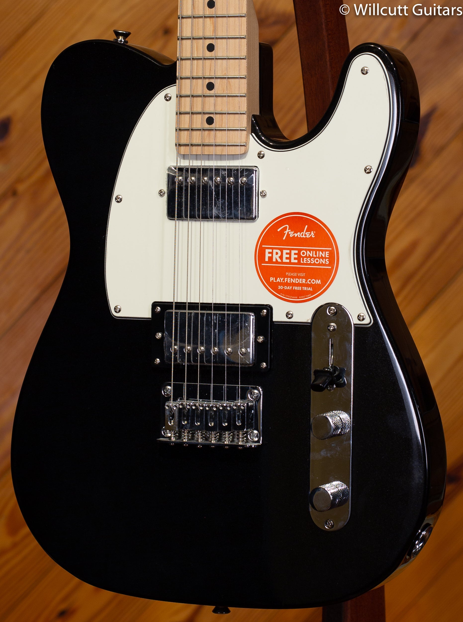 Squier Contemporary Telecaster HH Black Metallic - Willcutt Squier Contemporary Telecaster HH Black Metallic - Willcutt