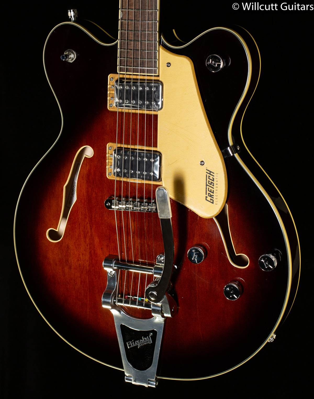 Gretsch G5622T Electromatic Center Block Double-Cut with Bigsby Laurel Fingerboard, Single Barrel Burst