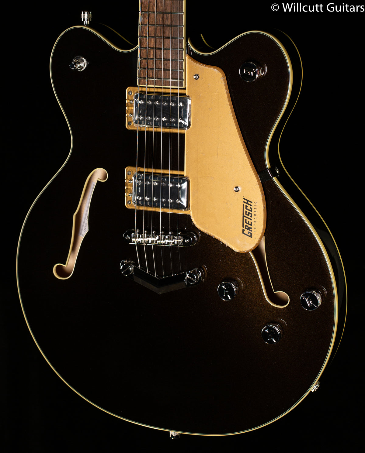 Gretsch G5622 Electromatic Center Block Double-Cut with V-Stoptail Laurel Fingerboard Black Gold