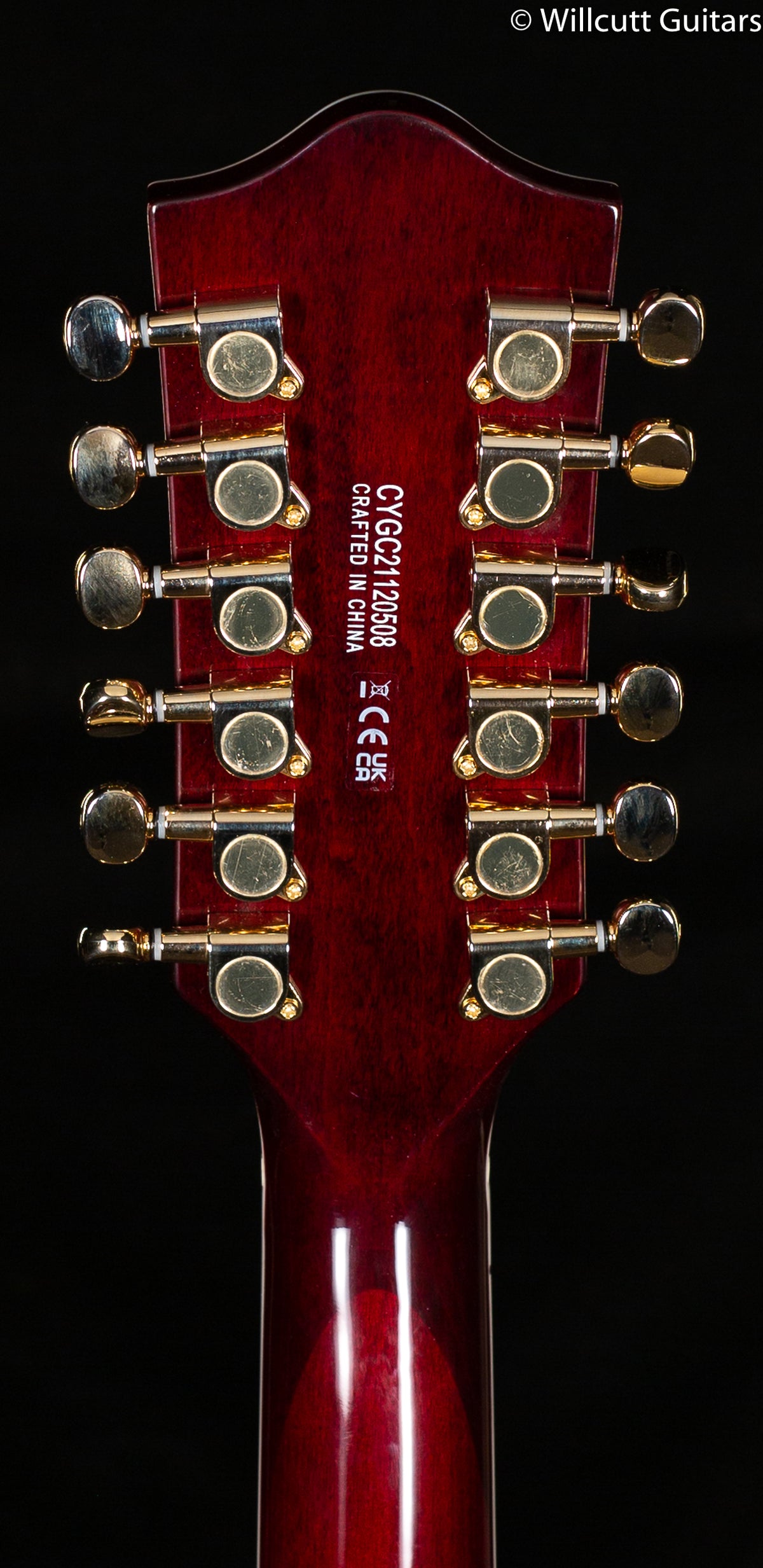 Gretsch G5422G-12 Electromatic® Classic Hollow Body Double-Cut 12-String with Gold Hardware, Laurel Fingerboard, Walnut Stain