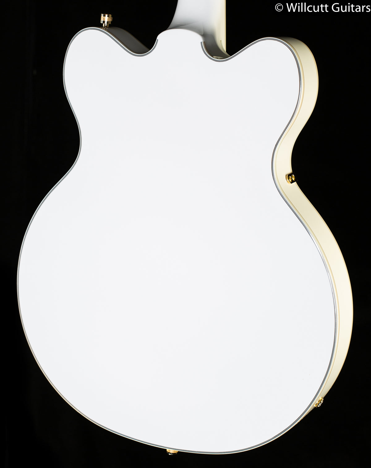 Gretsch G5422GLH Electromatic Classic Hollow Body Double-Cut with Gold Hardware, Left-Handed, Laurel Fingerboard, Snowcrest White (945)