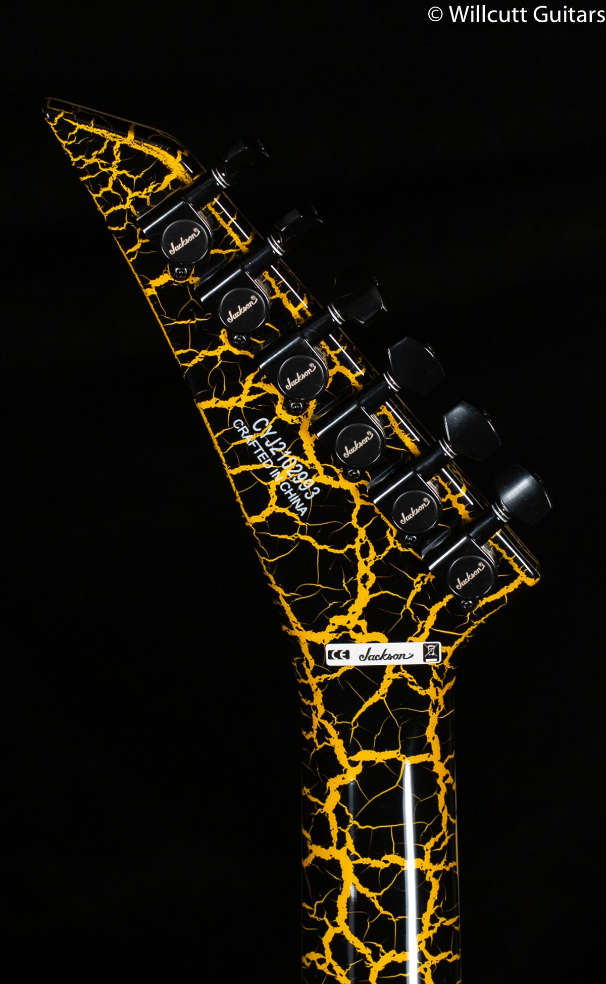 Jackson X Series Soloist SL3X DX Laurel Fingerboard Yellow Crackle