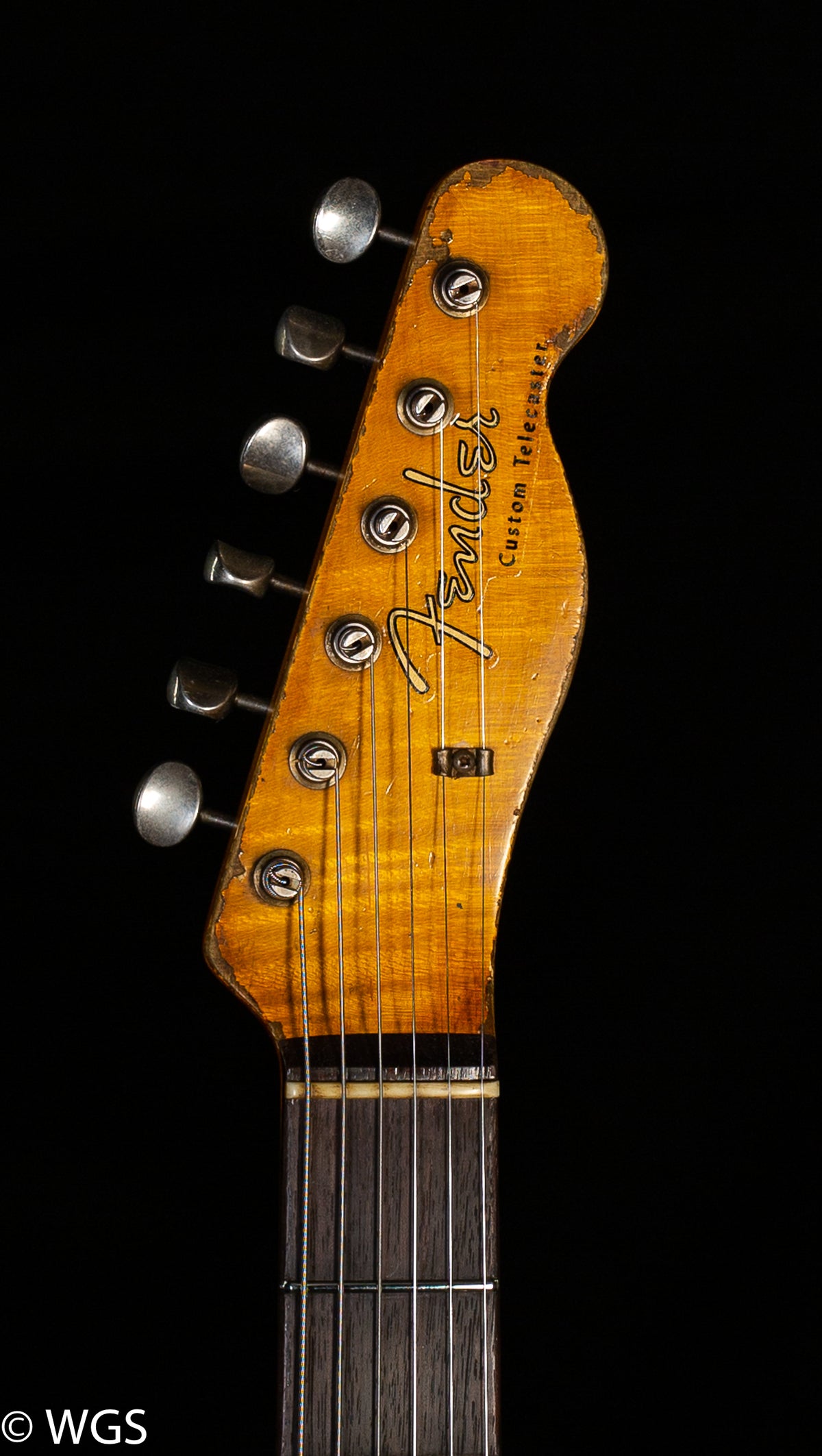 Fender Custom Shop 1959 Telecaster Custom Super Heavy Relic Faded/Aged Chocolate 3-Color Sunburst