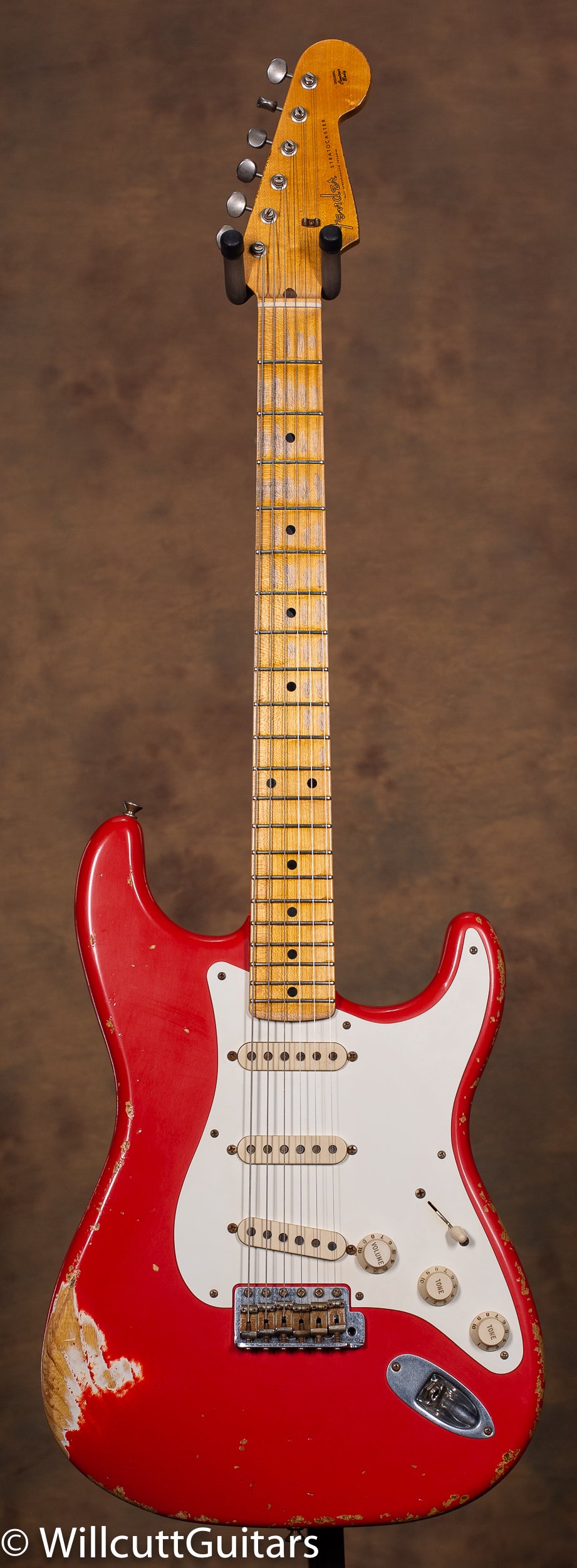 Fender Custom Shop Limited 1957 Strat Heavy Relic Fiesta Red USED