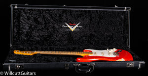 Fender Custom Shop Limited 1957 Strat Heavy Relic Fiesta Red USED