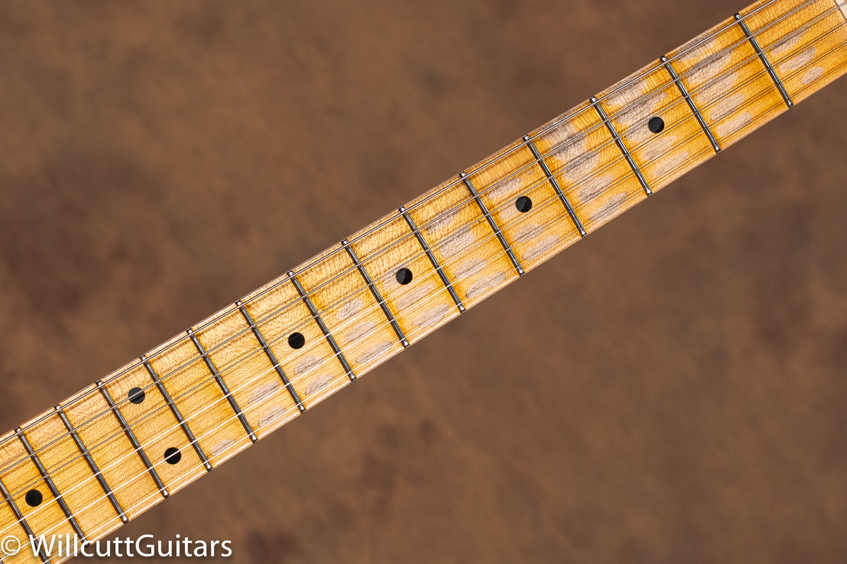 Fender Custom Shop Limited 1957 Strat Heavy Relic Fiesta Red USED