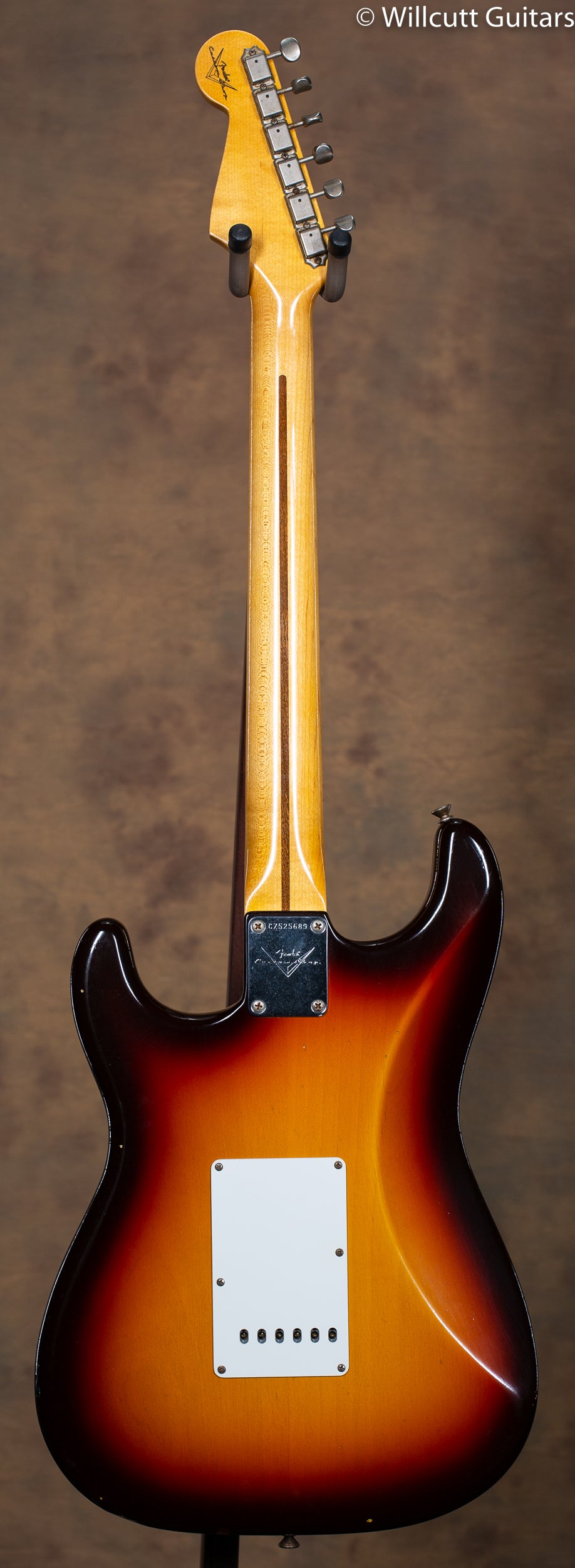 2015 Fender Custom Shop 1958 Stratocaster Journeyman Relic Chocolate 3 Tone Sunburst