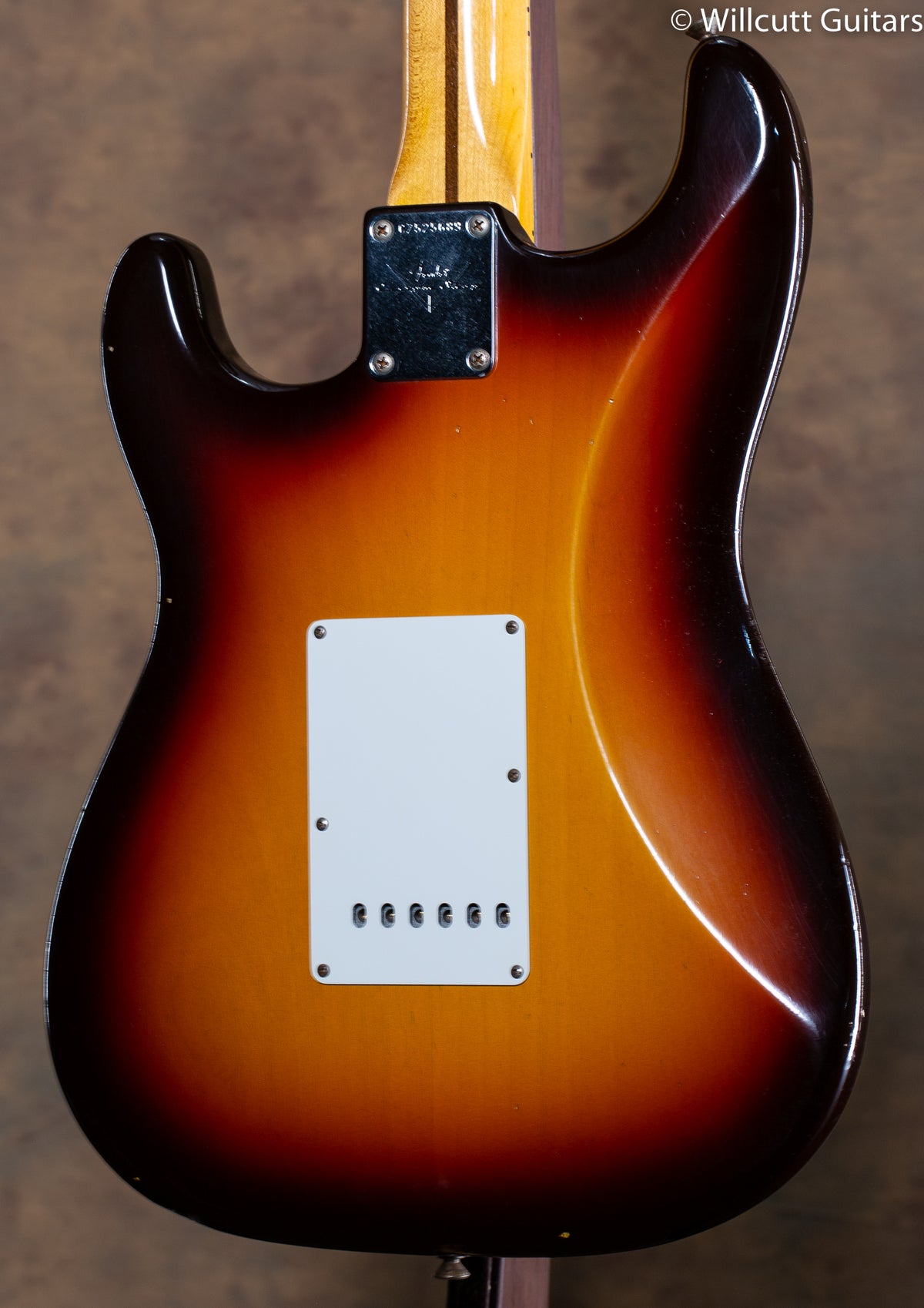 2015 Fender Custom Shop 1958 Stratocaster Journeyman Relic Chocolate 3 Tone Sunburst