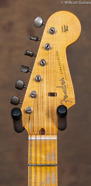 2015 Fender Custom Shop 1958 Stratocaster Journeyman Relic Chocolate 3 Tone Sunburst