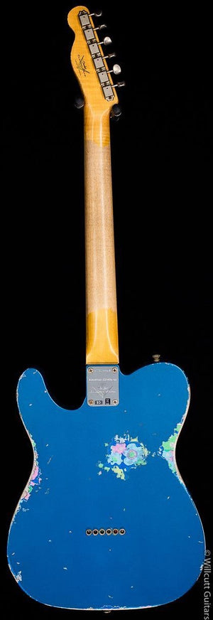 Fender Custom Shop LTD 60s HS Tele Lake Placid Blue over Blue Flower (964)
