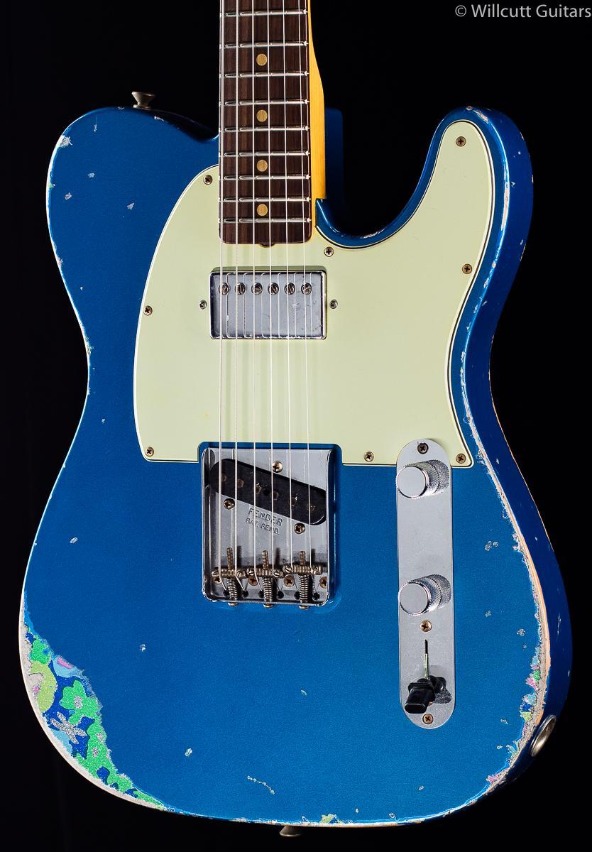 Fender Custom Shop LTD 60s HS Tele Lake Placid Blue over Fender Custom Shop LTD 60s HS Tele Lake Placid Blue over