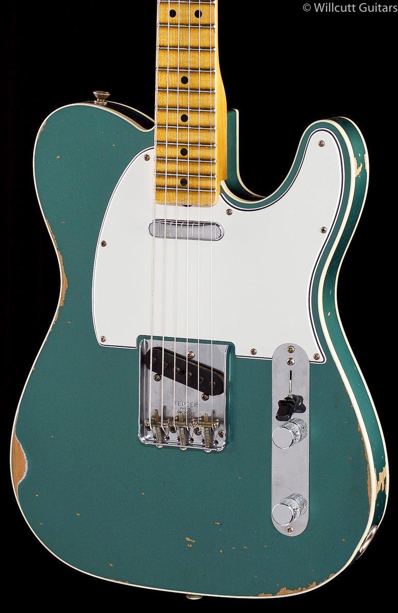 fender-custom-shop-2019-65-telecaster-custom-faded-sherwood-green-metallic-924