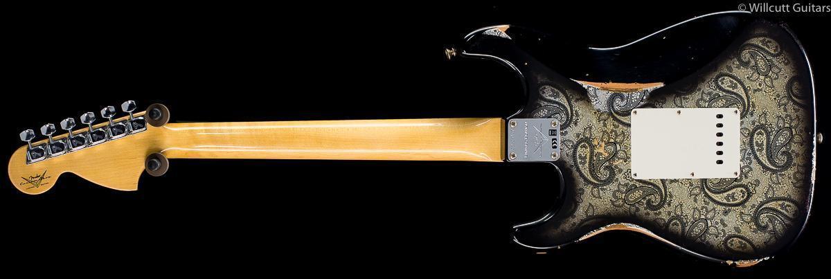 Fender Custom Shop LTD &#39;68 Strat Black Paisley Relic