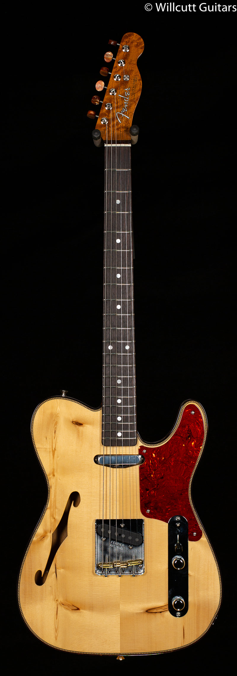 Fender Custom Shop 2020 Limited Knotty Pine Telecaster Thinline Antiqu ...