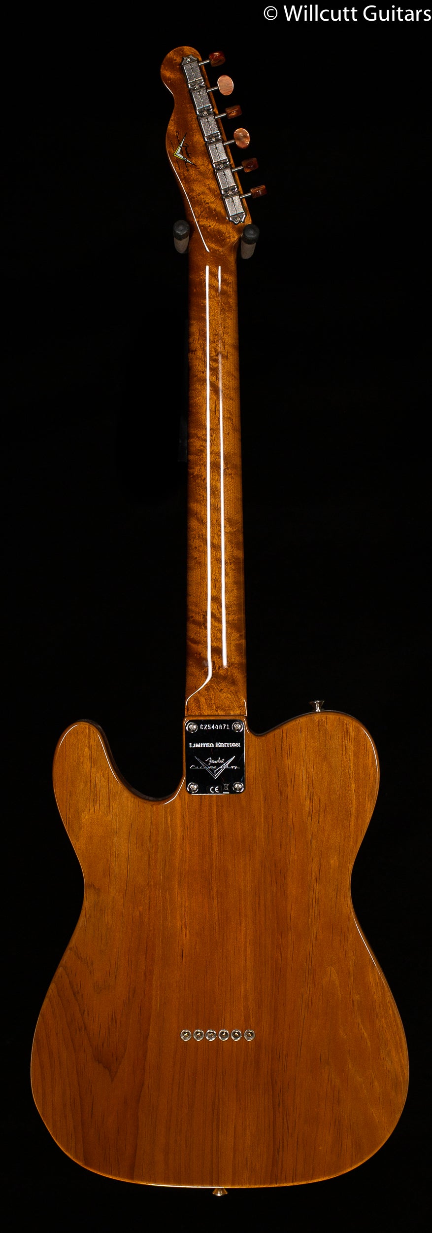 Fender Custom Shop 2020 Limited Knotty Pine Telecaster Thinline Antique Natural