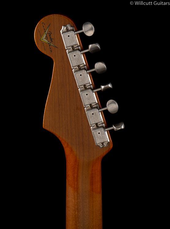 Fender Custom Shop 2019 LTD Roasted Poblano Strat Relic Wide-Fade 2-Color Sunburst (370)