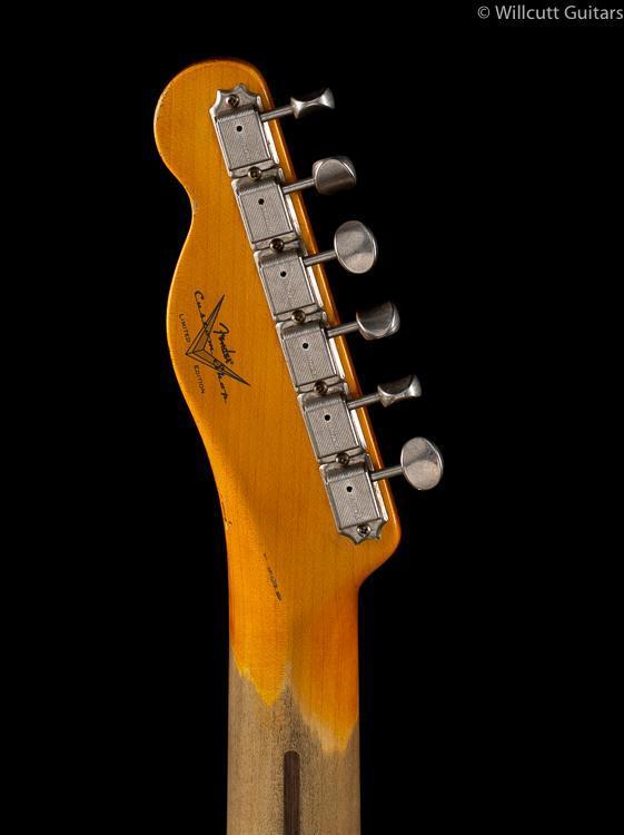 Fender Custom Shop 2019 LTD &#39;50s Vibra Tele Heavy Relic Aged Butterscotch Blonde (467)
