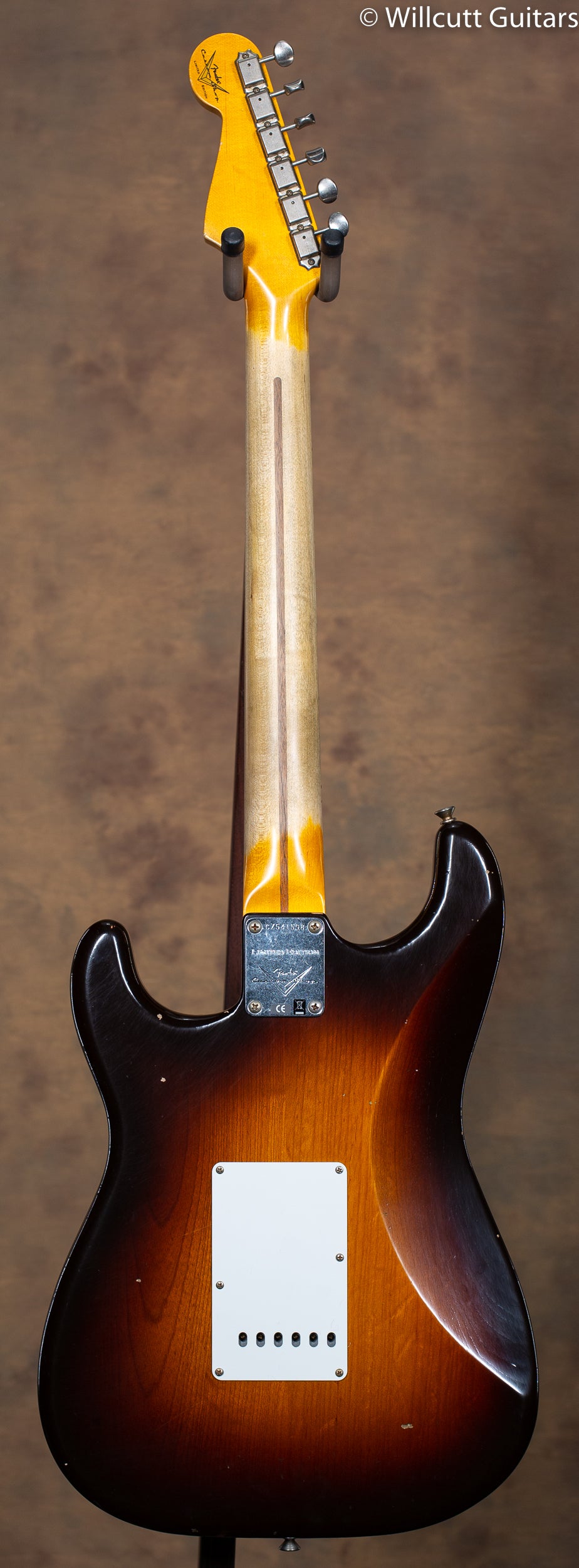 2019 Fender Custom Shop Limited Edition 1955 Strat Journeyman Relic Wide Fade Chocolate 2-Tone Sunburst