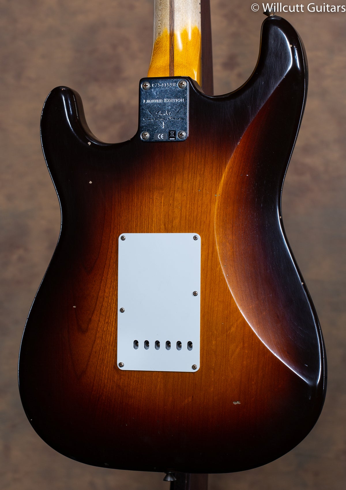 2019 Fender Custom Shop Limited Edition 1955 Strat Journeyman Relic Wide Fade Chocolate 2-Tone Sunburst