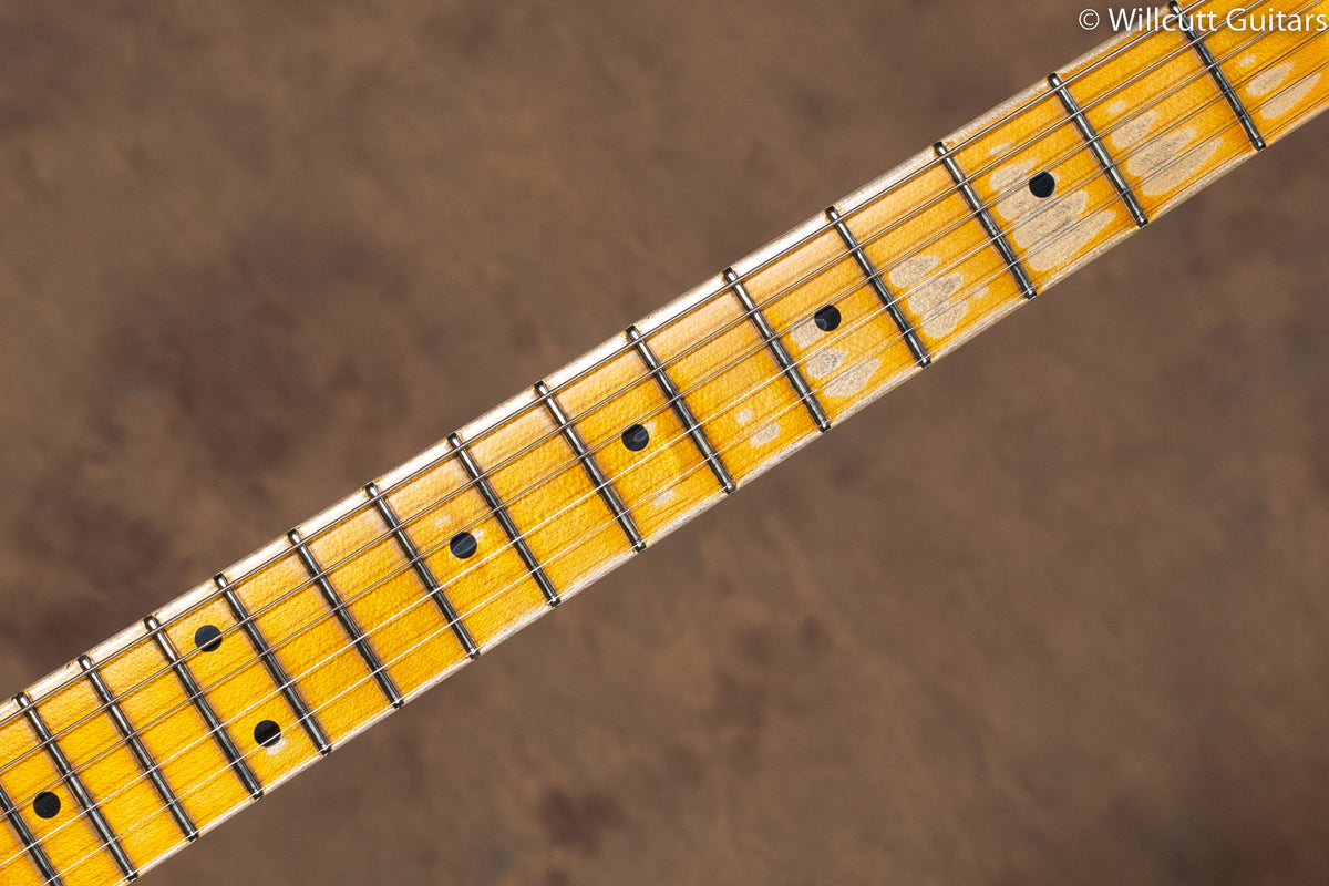 2019 Fender Custom Shop Limited Edition 1955 Strat Journeyman Relic Wide Fade Chocolate 2-Tone Sunburst