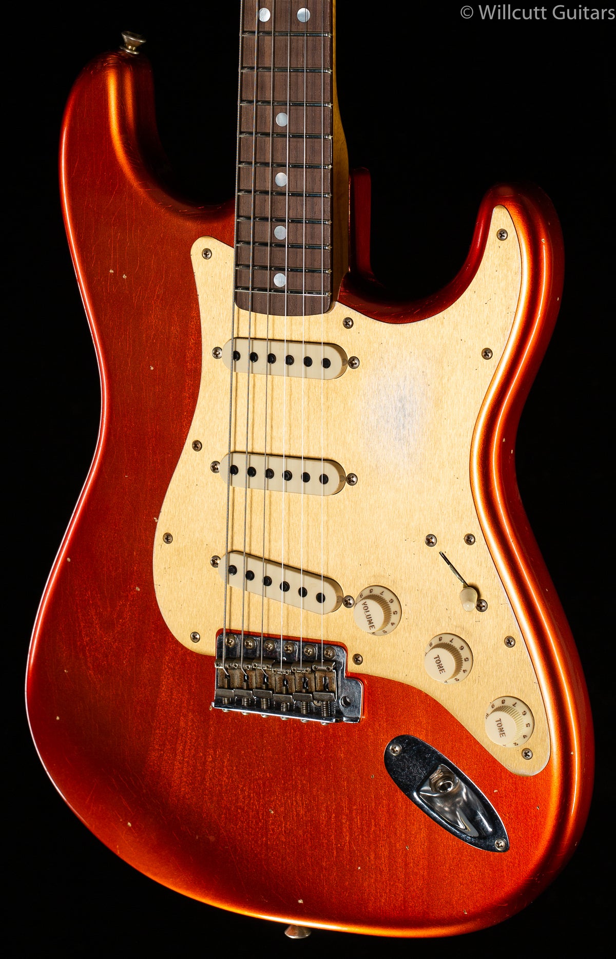 Fender Custom Shop LTD Big Head Strat Journeyman Relic Faded Aged Candy Apple Red