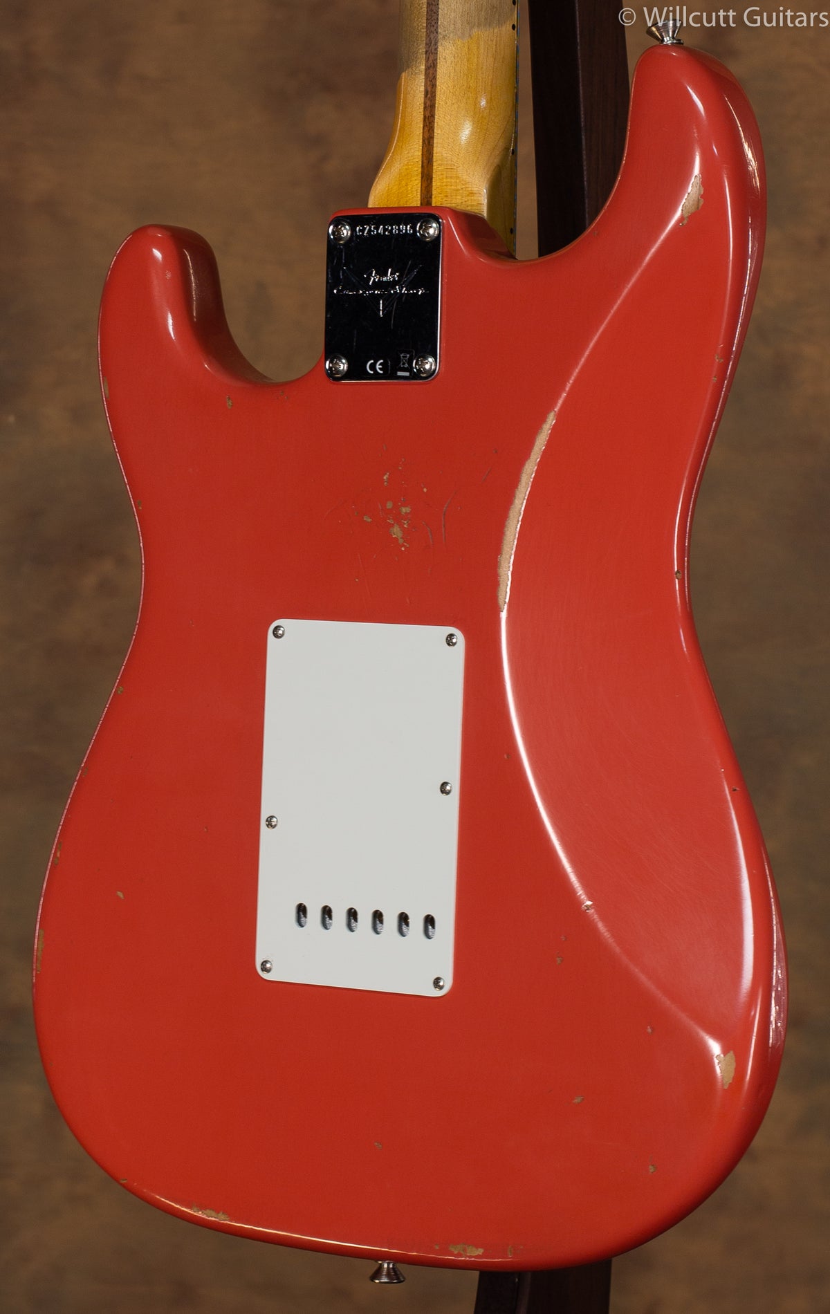 Fender Custom Shop 1956 Stratocaster Relic Faded Aged Tahitian Coral USED