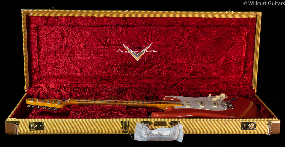 Fender Custom Shop 1956 Stratocaster Relic Faded Aged Tahitian Coral USED