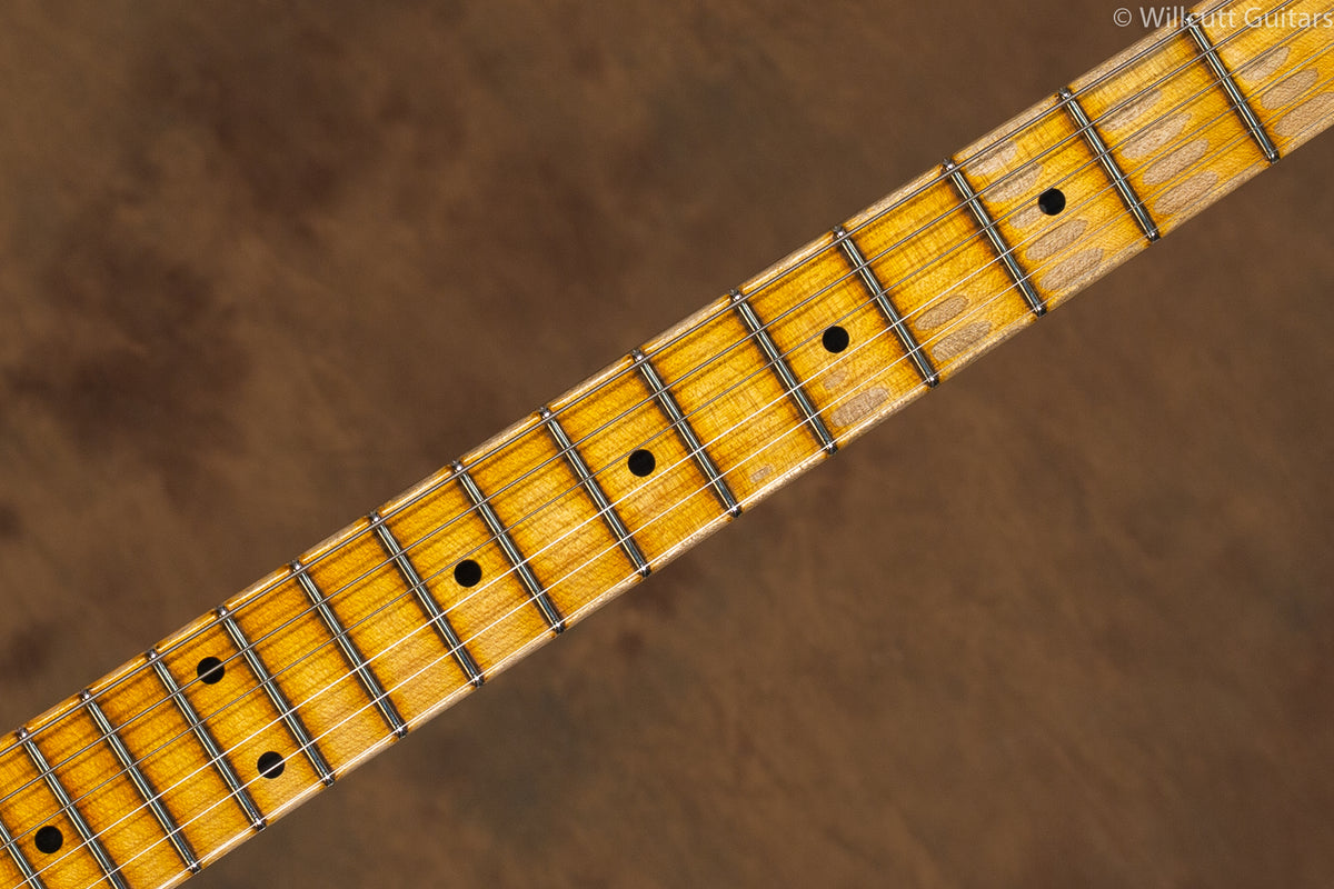 Fender Custom Shop 1956 Stratocaster Relic Faded Aged Tahitian Coral USED