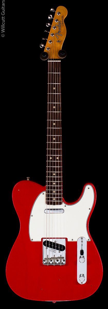 Fender Custom Shop 1963 Tele Journeyman Relic Fiesta Red