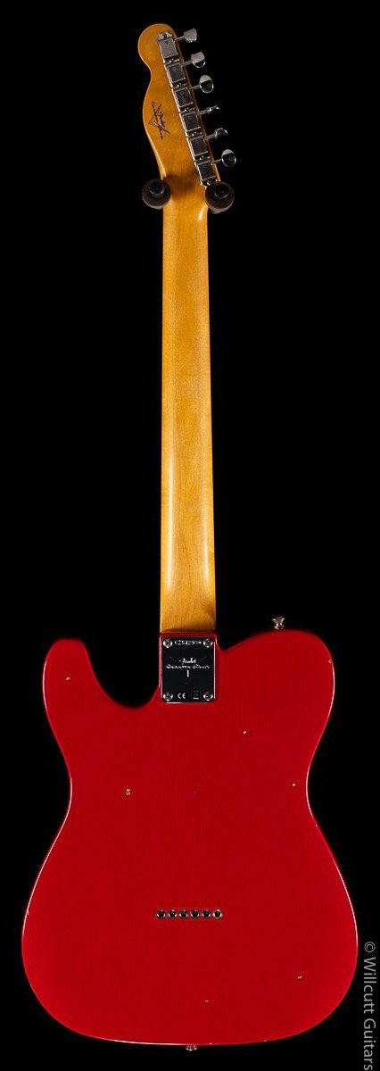 Fender Custom Shop 1963 Tele Journeyman Relic Fiesta Red