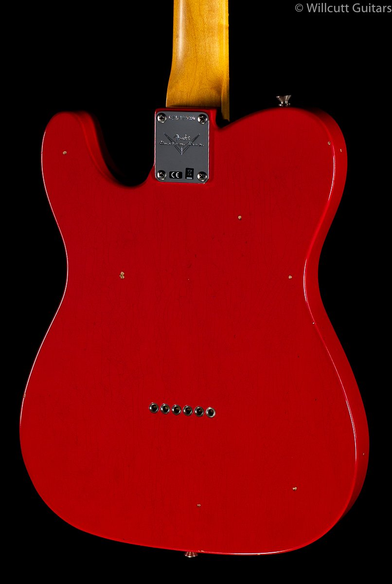 Fender Custom Shop 1963 Tele Journeyman Relic Fiesta Red