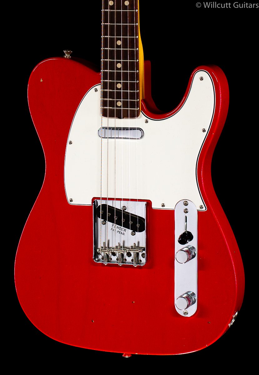 Fender Custom Shop 1963 Tele Journeyman Relic Fiesta Red