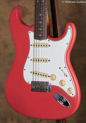 Fender Custom Shop '64 Stratocaster Journeyman Relic Faded Fiesta Red USED