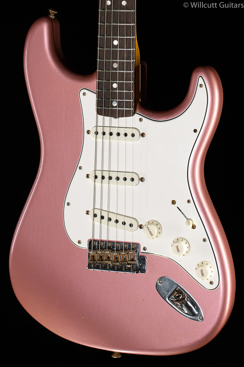 Fender Custom Shop 1964 Stratocaster Journeyman Relic Faded Aged Burgundy Mist Metallic (989)