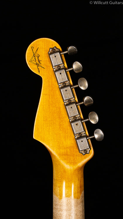 Fender Custom Shop 1964 Stratocaster Journeyman Relic Faded Aged Burgundy Mist Metallic (989)