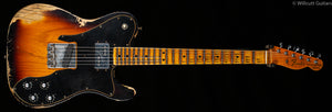 Fender Custom Shop Limited Edition 70's Custom Relic Faded Aged 3-Color Sunburst (150)