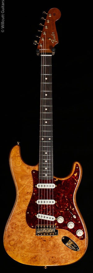 Fender Custom Shop Artisan Maple Burl Strat Aged Natural