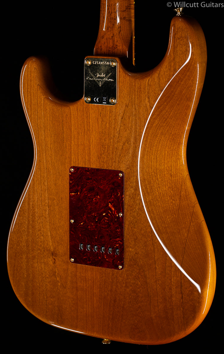 Fender Custom Shop Artisan Maple Burl Strat Aged Natural