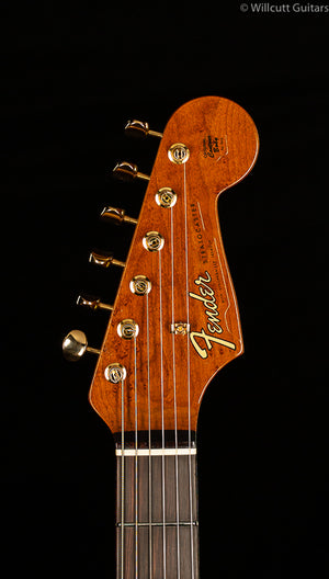 Fender Custom Shop Artisan Maple Burl Strat Aged Natural