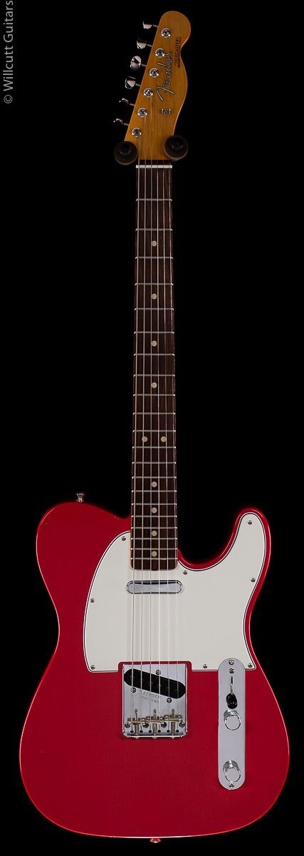Fender Custom Shop 1963 Tele Journeyman Relic Fiesta Red