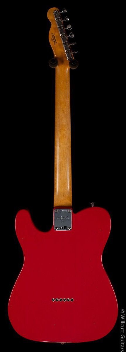 Fender Custom Shop 1963 Tele Journeyman Relic Fiesta Red