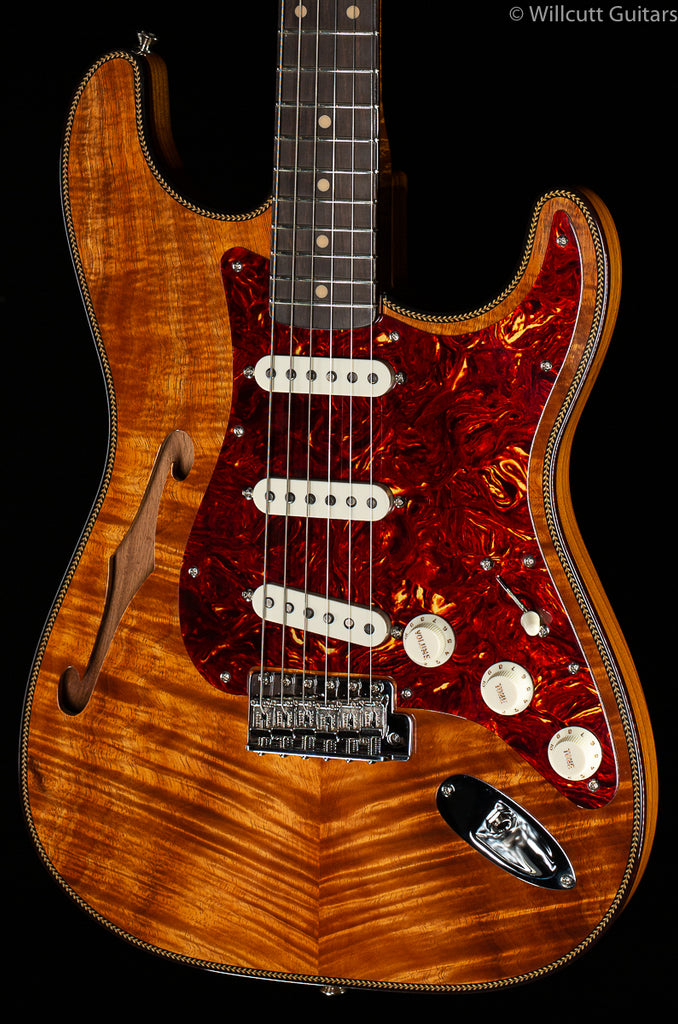 Fender Custom Shop LTD Artisan Koa Thinline Stratocaster