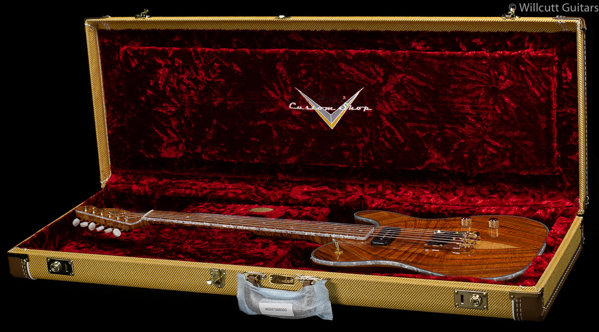 Fender Custom Shop Koa Top Tele NOS Apprentice Built