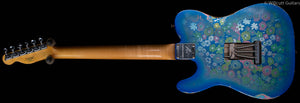 Fender Custom Shop LTD '72 Tele Thinline Relic Aged Blue Flower (672)