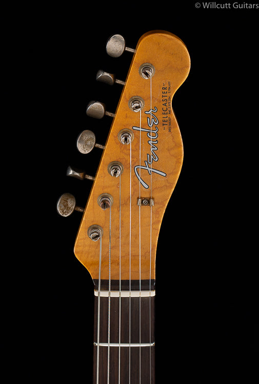 Fender Custom Shop 2020 LTD 60&#39;s Tele Thinline Journeyman Relic Aged 3-Color Sunburst (795)