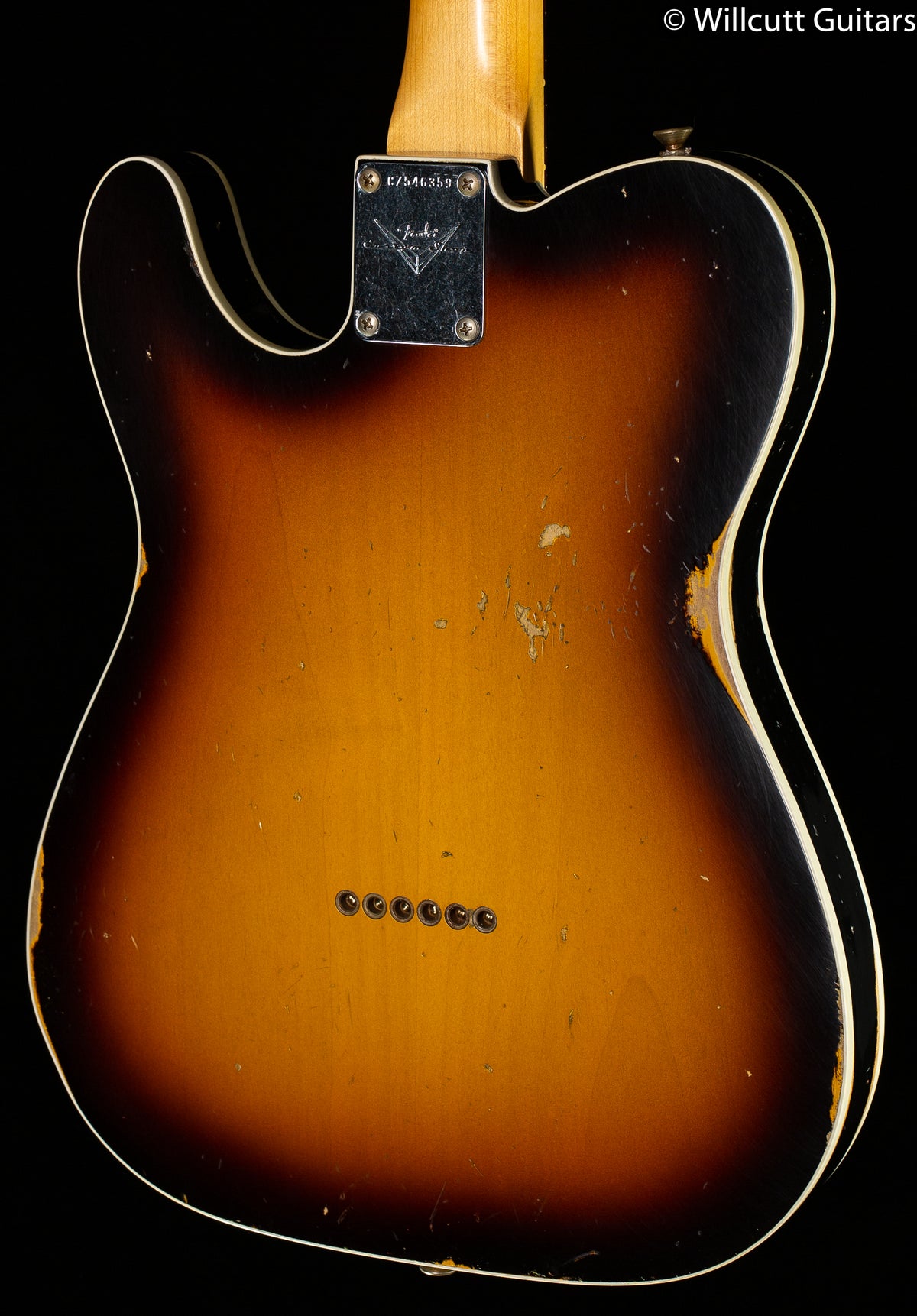 Fender Custom Shop 1962 Relic Telecaster Custom Faded 3