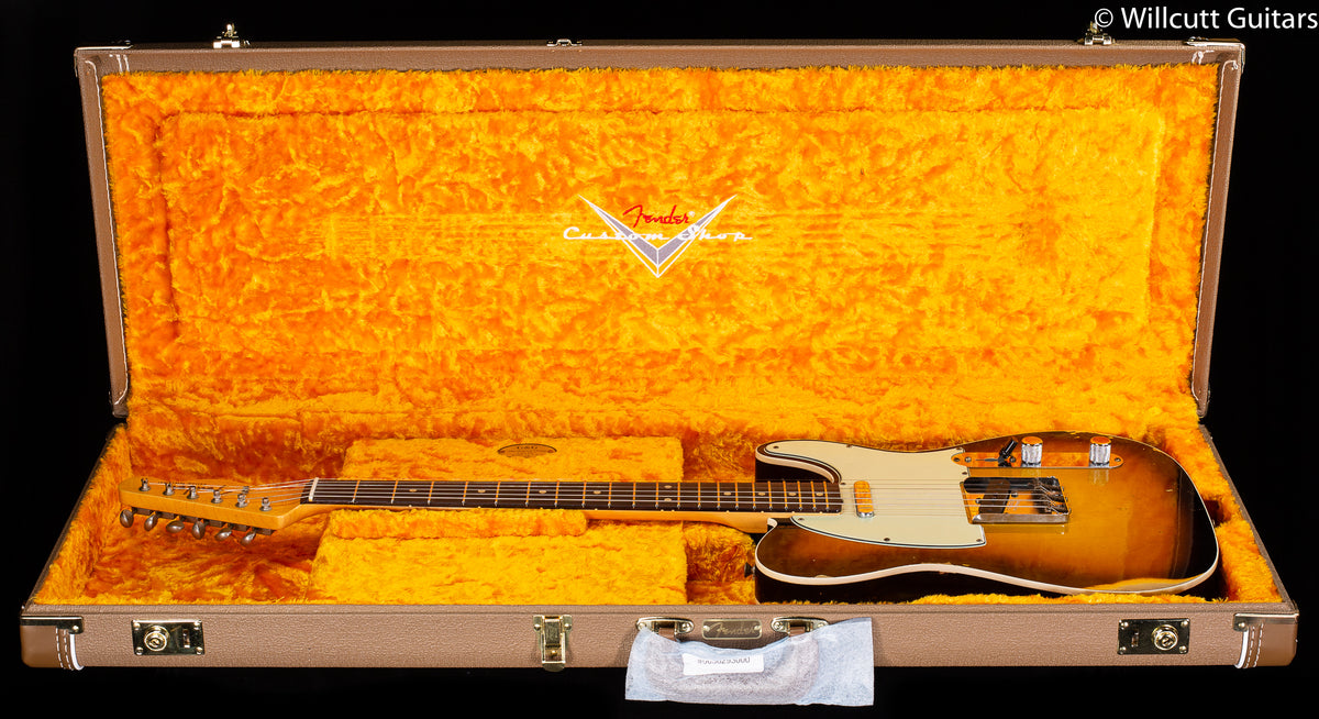 Fender Custom Shop 1962 Relic Telecaster Custom Faded 3-Color Sunburst